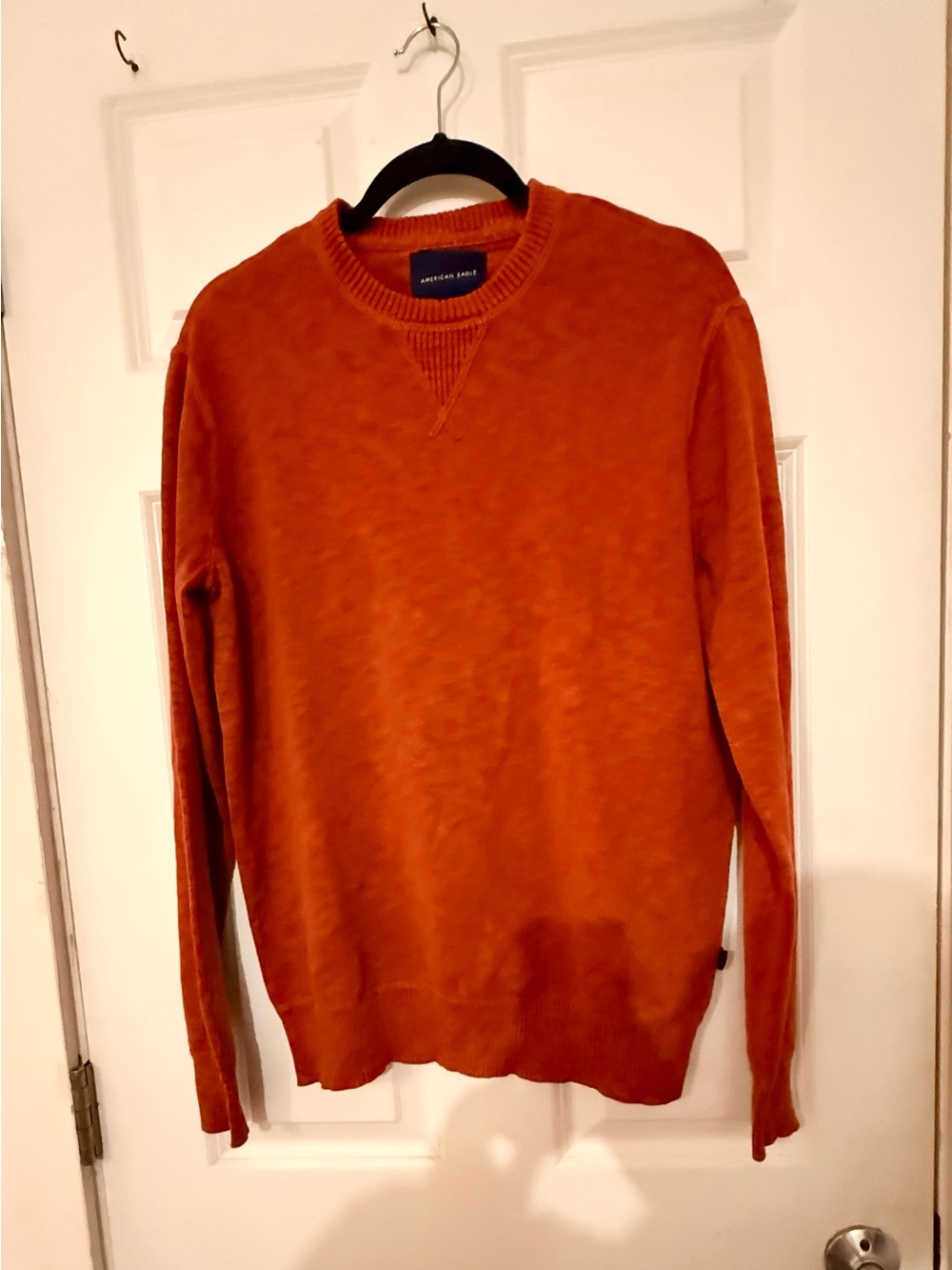 American Eagle Outfitters Orange Crewneck Sweater NWT